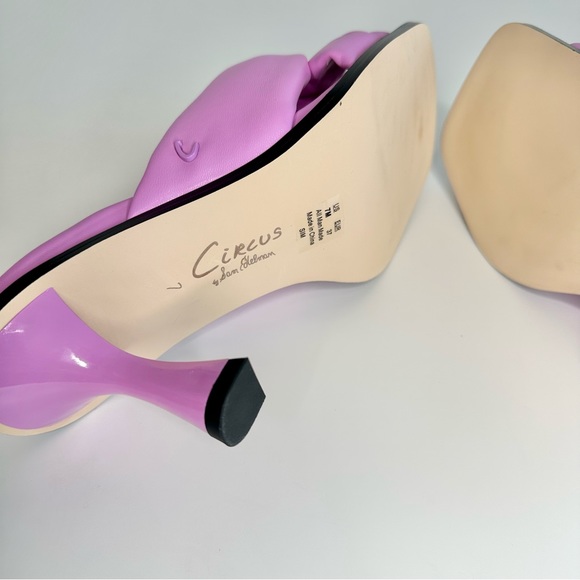 Circus Sam Edelman Sim Pink Square Toe Heel Sandal - Picture 12 of 15